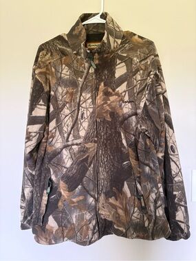 Remington Men’s Brown/Camouflage Fleece Jacket
